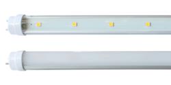 LED T8 Tube Lights with clear and frosted covers
